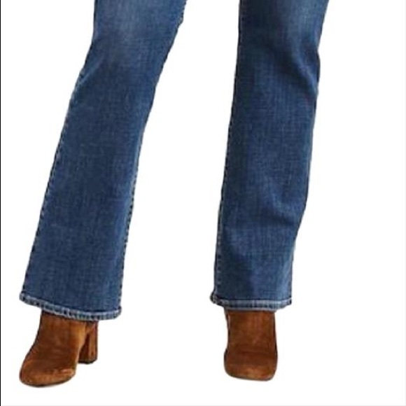 Levi’s Relaxed Bootcut 550 Dark Denim Jeans 8 29 - Picture 6 of 8